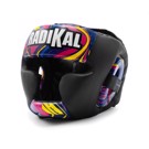 FUJIMAE Radikal 3.0 Head Guard - purple/yellow